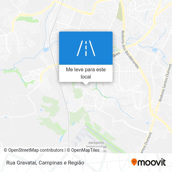 Rua Gravataí mapa