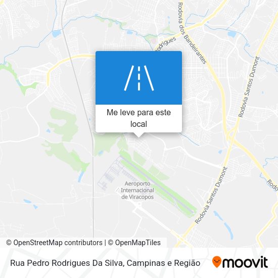 Rua Pedro Rodrigues Da Silva mapa