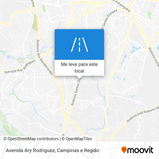 Avenida Ary Rodriguez mapa