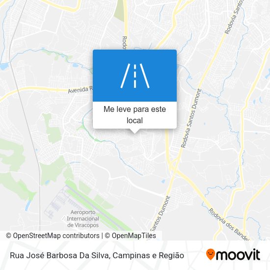 Rua José Barbosa Da Silva mapa