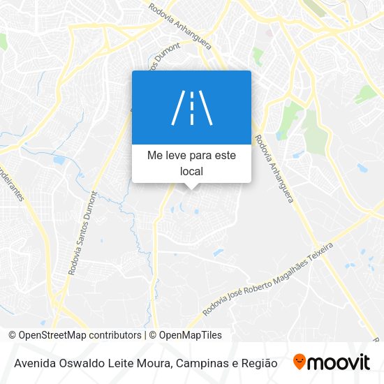 Avenida Oswaldo Leite Moura mapa