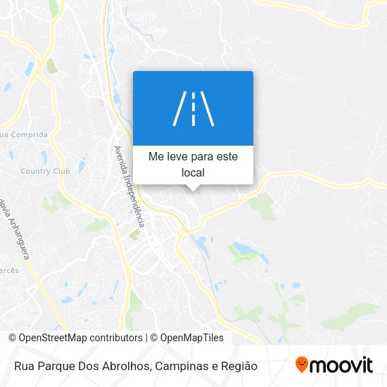 Rua Parque Dos Abrolhos mapa