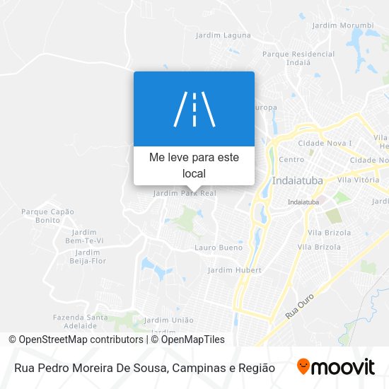 Rua Pedro Moreira De Sousa mapa
