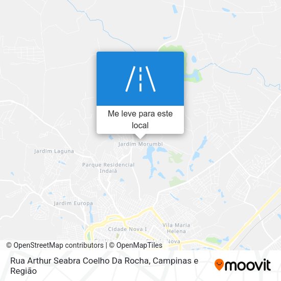 Rua Arthur Seabra Coelho Da Rocha mapa