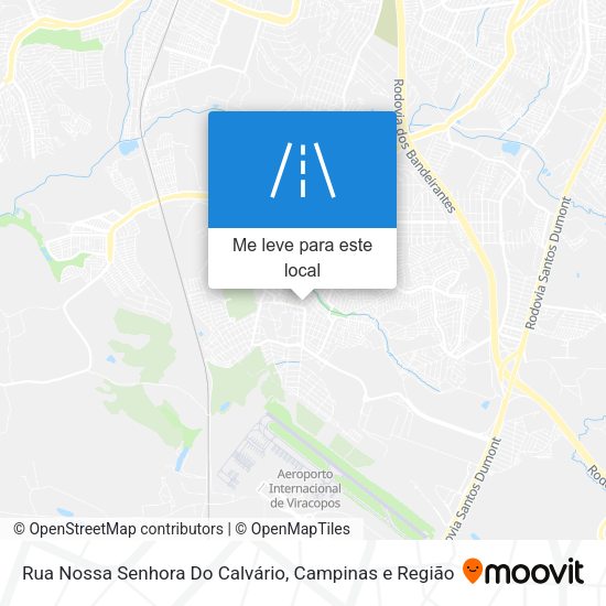 Rua Nossa Senhora Do Calvário mapa