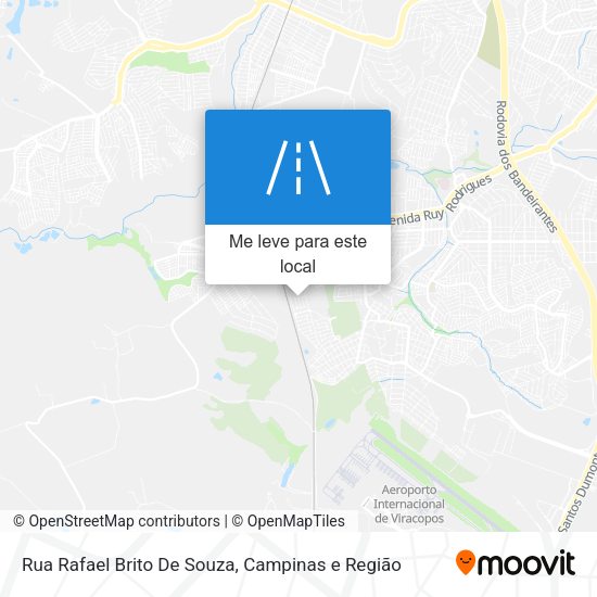 Rua Rafael Brito De Souza mapa