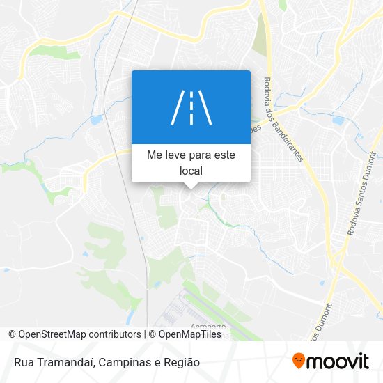 Rua Tramandaí mapa