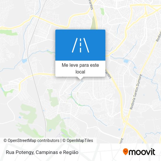 Rua Potengy mapa
