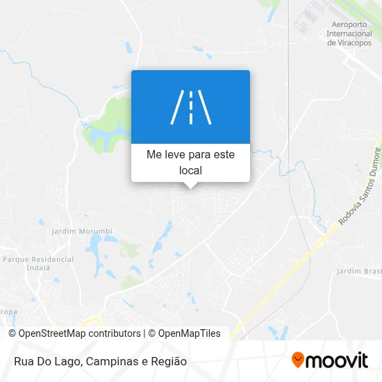 Rua Do Lago mapa