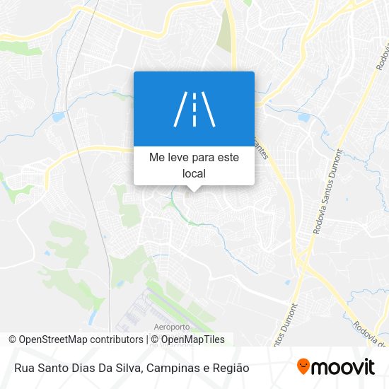 Rua Santo Dias Da Silva mapa