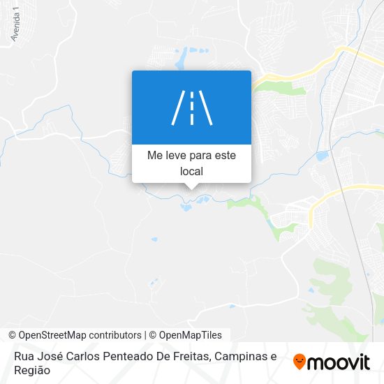 Rua José Carlos Penteado De Freitas mapa