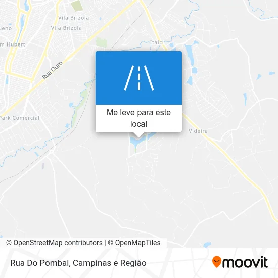 Rua Do Pombal mapa