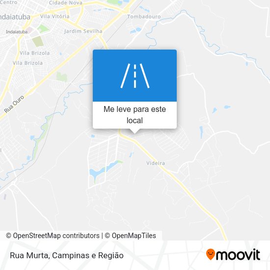 Rua Murta mapa