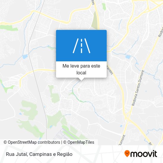 Rua Jutaí mapa