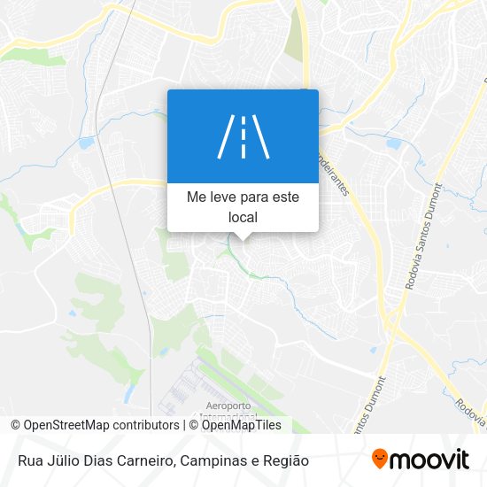 Rua Jülio Dias Carneiro mapa