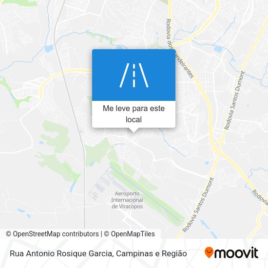Rua Antonio Rosique Garcia mapa
