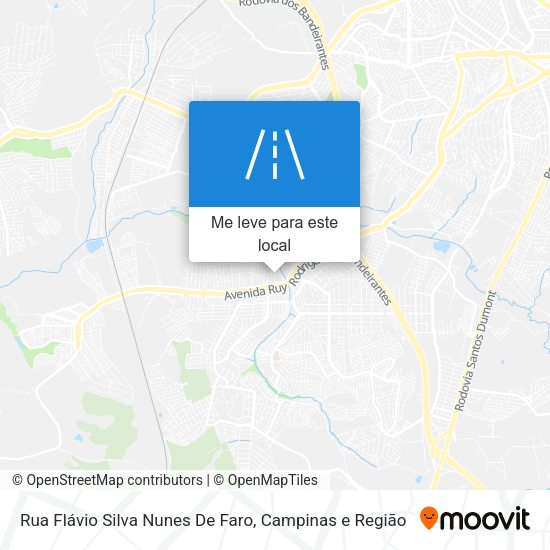 Rua Flávio Silva Nunes De Faro mapa