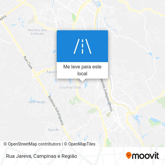 Rua Jareva mapa