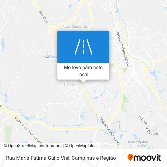 Rua Maria Fátima Gallo Viel mapa