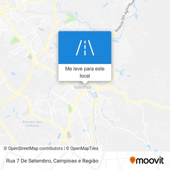 Rua 7 De Setembro mapa