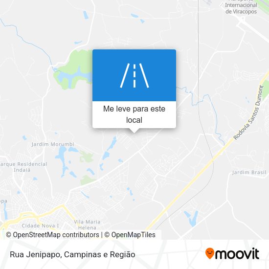 Rua Jenipapo mapa