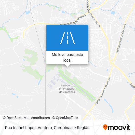 Rua Isabel Lopes Ventura mapa