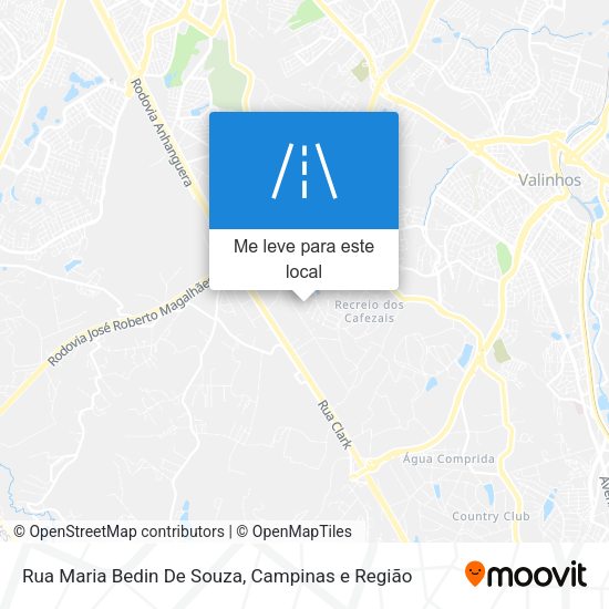 Rua Maria Bedin De Souza mapa