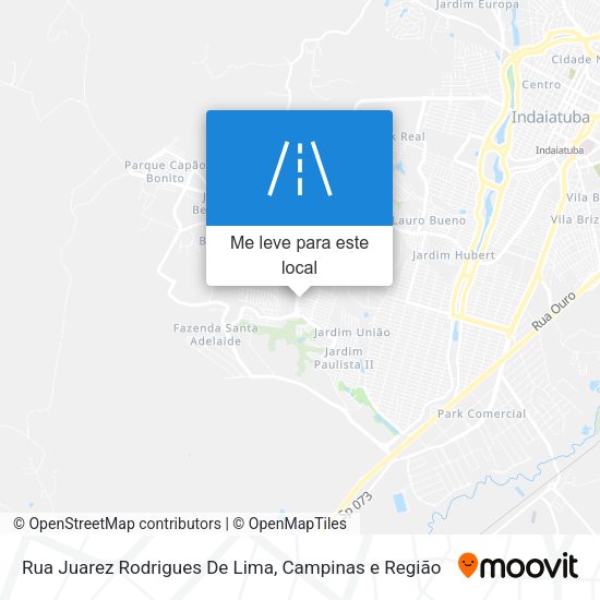Rua Juarez Rodrigues De Lima mapa