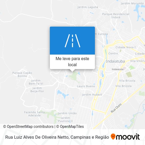 Rua Luiz Alves De Oliveira Netto mapa