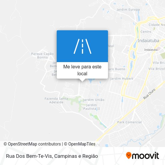 Rua Dos Bem-Te-Vis mapa