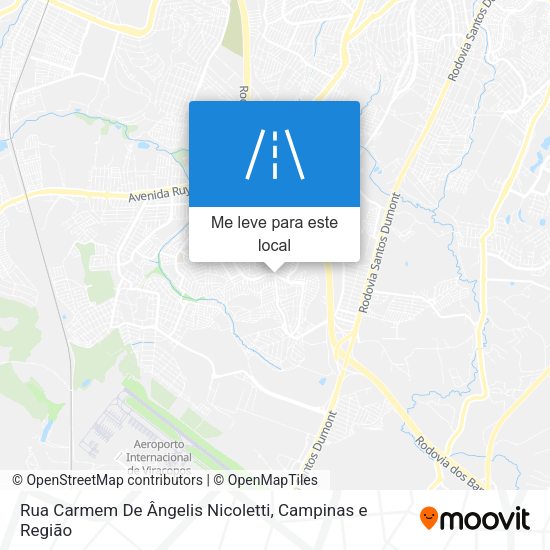 Rua Carmem De Ângelis Nicoletti mapa