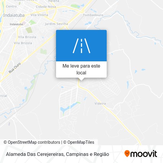 Alameda Das Cerejereiras mapa