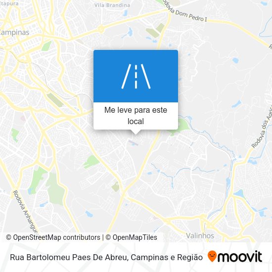 Rua Bartolomeu Paes De Abreu mapa