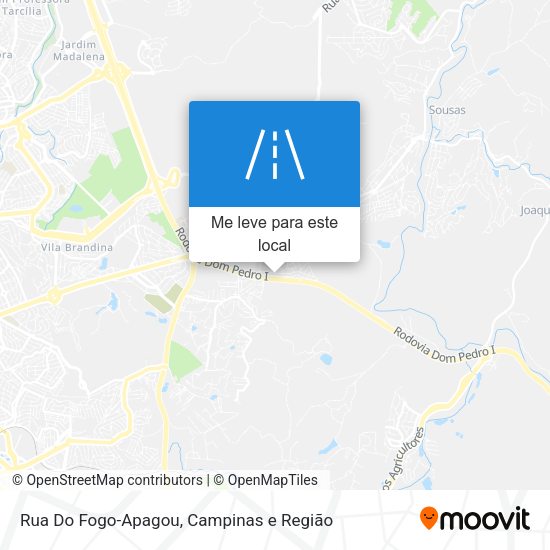 Rua Do Fogo-Apagou mapa