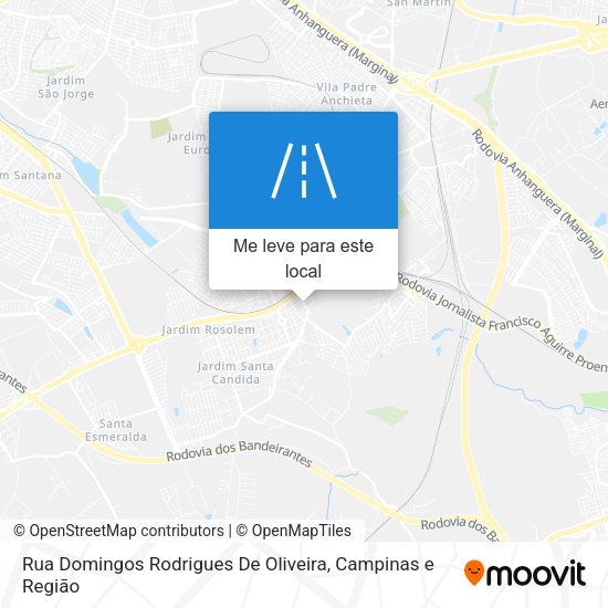 Rua Domingos Rodrigues De Oliveira mapa
