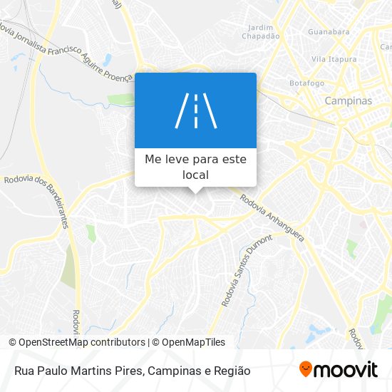 Rua Paulo Martins Pires mapa