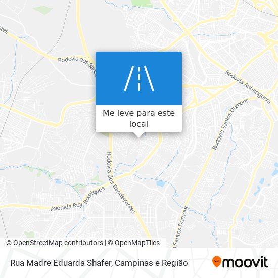 Rua Madre Eduarda Shafer mapa