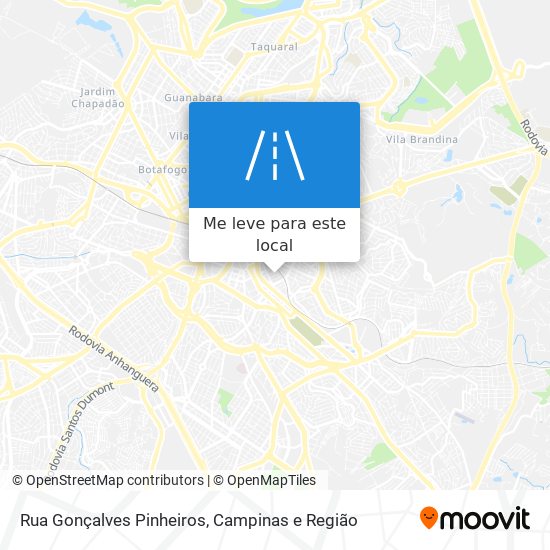 Rua Gonçalves Pinheiros mapa