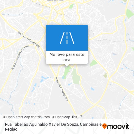 Rua Tabelião Aguinaldo Xavier De Souza mapa