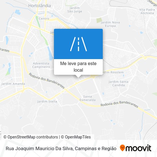 Rua Joaquim Maurício Da Silva mapa