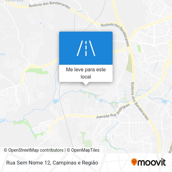 Rua Sem Nome 12 mapa