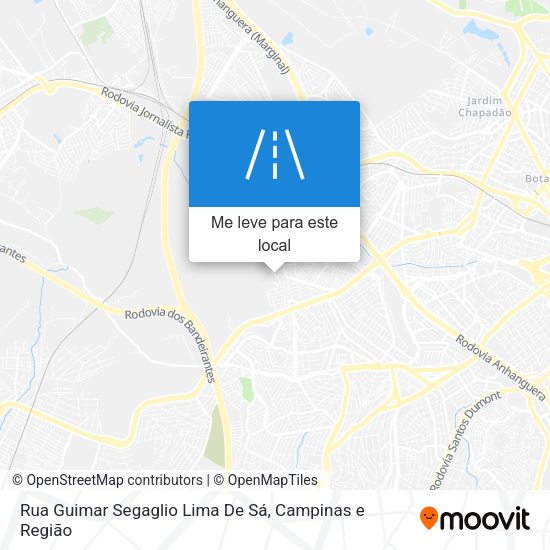 Rua Guimar Segaglio Lima De Sá mapa