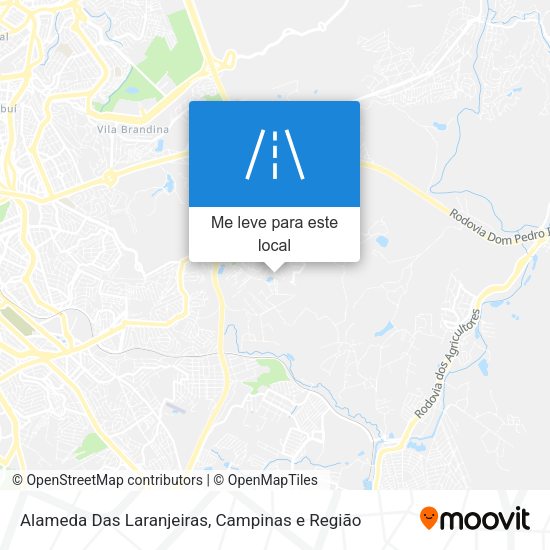 Alameda Das Laranjeiras mapa