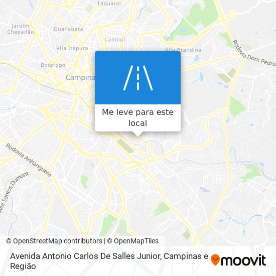 Avenida Antonio Carlos De Salles Junior mapa