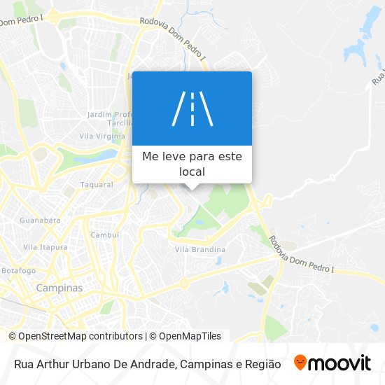 Rua Arthur Urbano De Andrade mapa