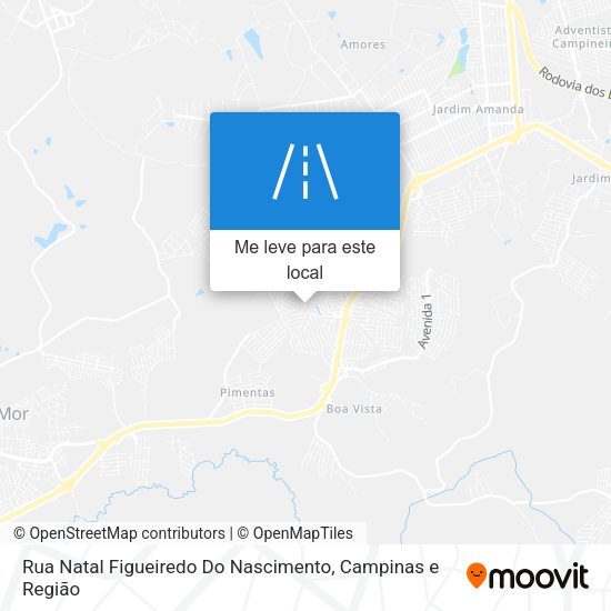 Rua Natal Figueiredo Do Nascimento mapa