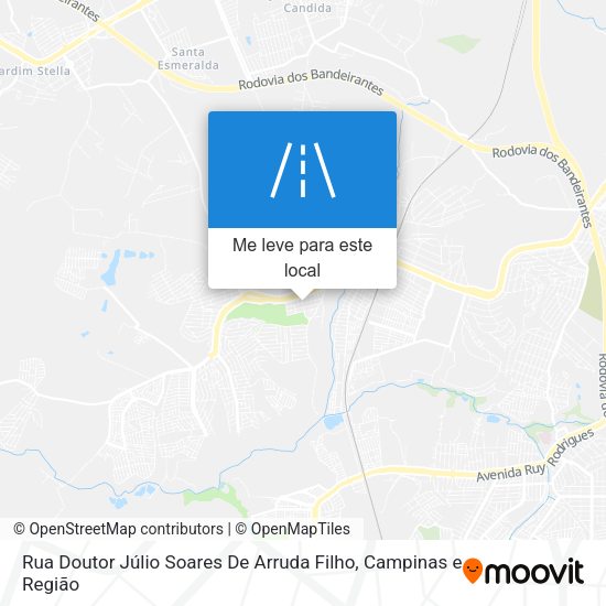 Rua Doutor Júlio Soares De Arruda Filho mapa