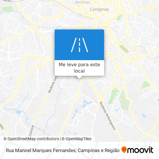 Rua Manoel Marques Fernandes mapa