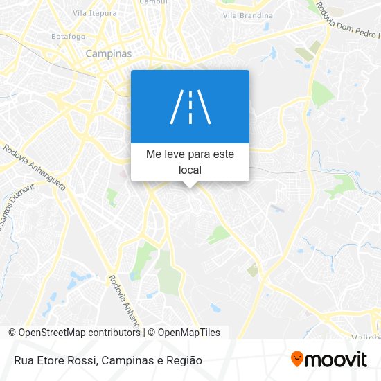 Rua Etore Rossi mapa