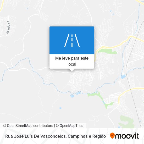 Rua José Luís De Vasconcelos mapa